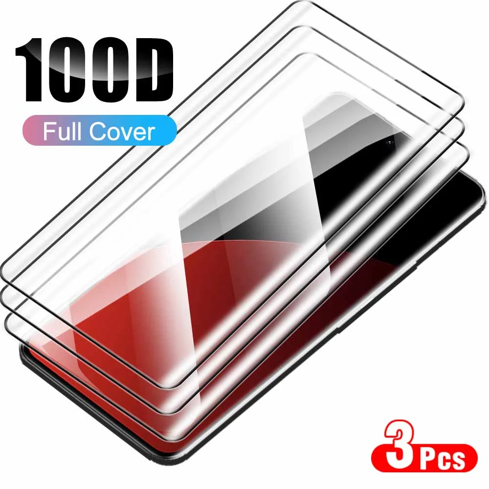 3pcs Civi4Pro 9D Full Coverge Protective Glass Case For Xiaomi Civi 4 Pro 4Pro 2024 6.55 inches Screen Protector Tempered Films