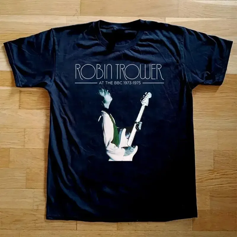 Rarwe Robin Trower In 1973 1975 Classic Black All Size S 5Xl T Shirt