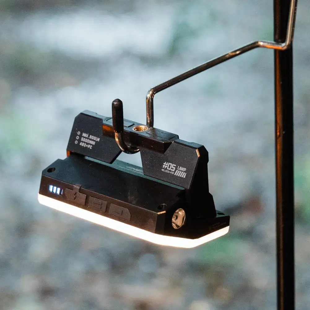 Shinetrip 5000Mah LED ضوء التخييم القابلة لإعادة الشحن 7 أوضاع الإضاءة إضاءة الطوارئ في الهواء الطلق مقاوم للماء مصباح خيمة محمول