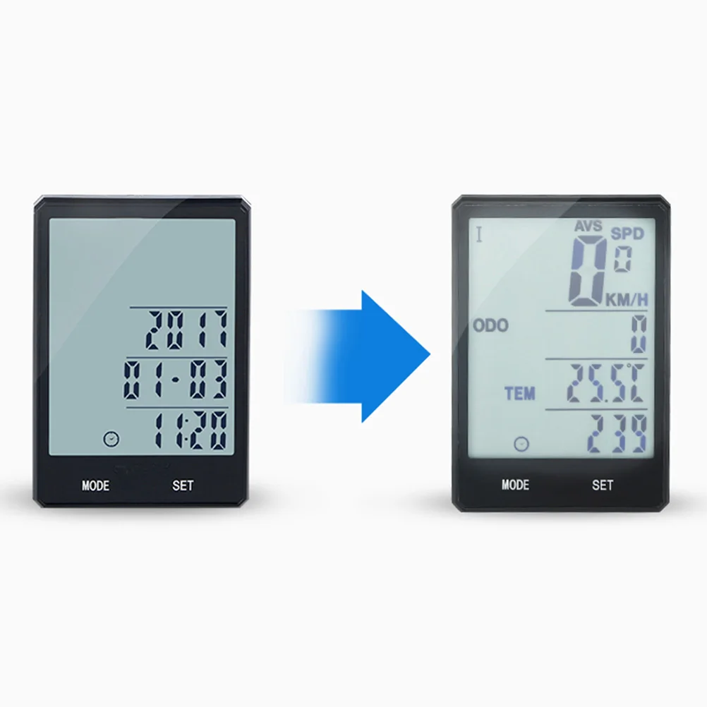

Luminous Speed Bike Computer Back Light Speedometer Real Time Data Tracking Outdoor Activities Waterproof Ideal