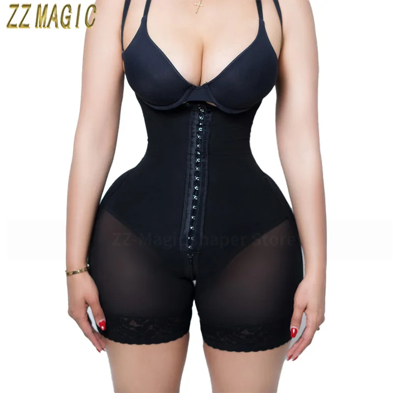 

Faja Colombian Hourglass Girdles Full Body Shapewear Post Surgery Postpartum Corset Compression Abdomen Sport Slimming Sheath