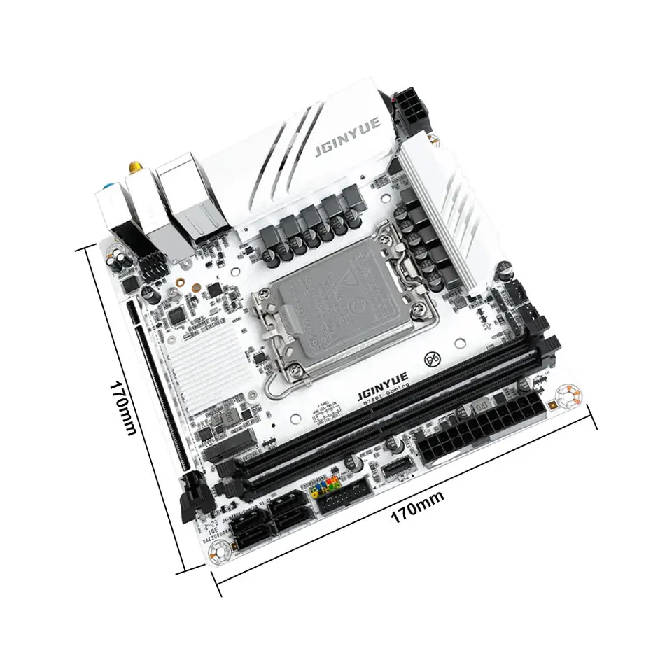 JGINYUE B760i マザーボード LGA 1700 サポートインテルコア 12th 13th