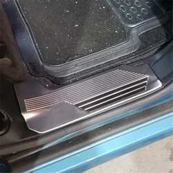 WELKINRY For Suzuki Solio MA27S MA37S 4th Gen 2021-2026 Delica D:2 Car Doorsill Threshold Welcoming Foot Pedal Scuff Plate Trim