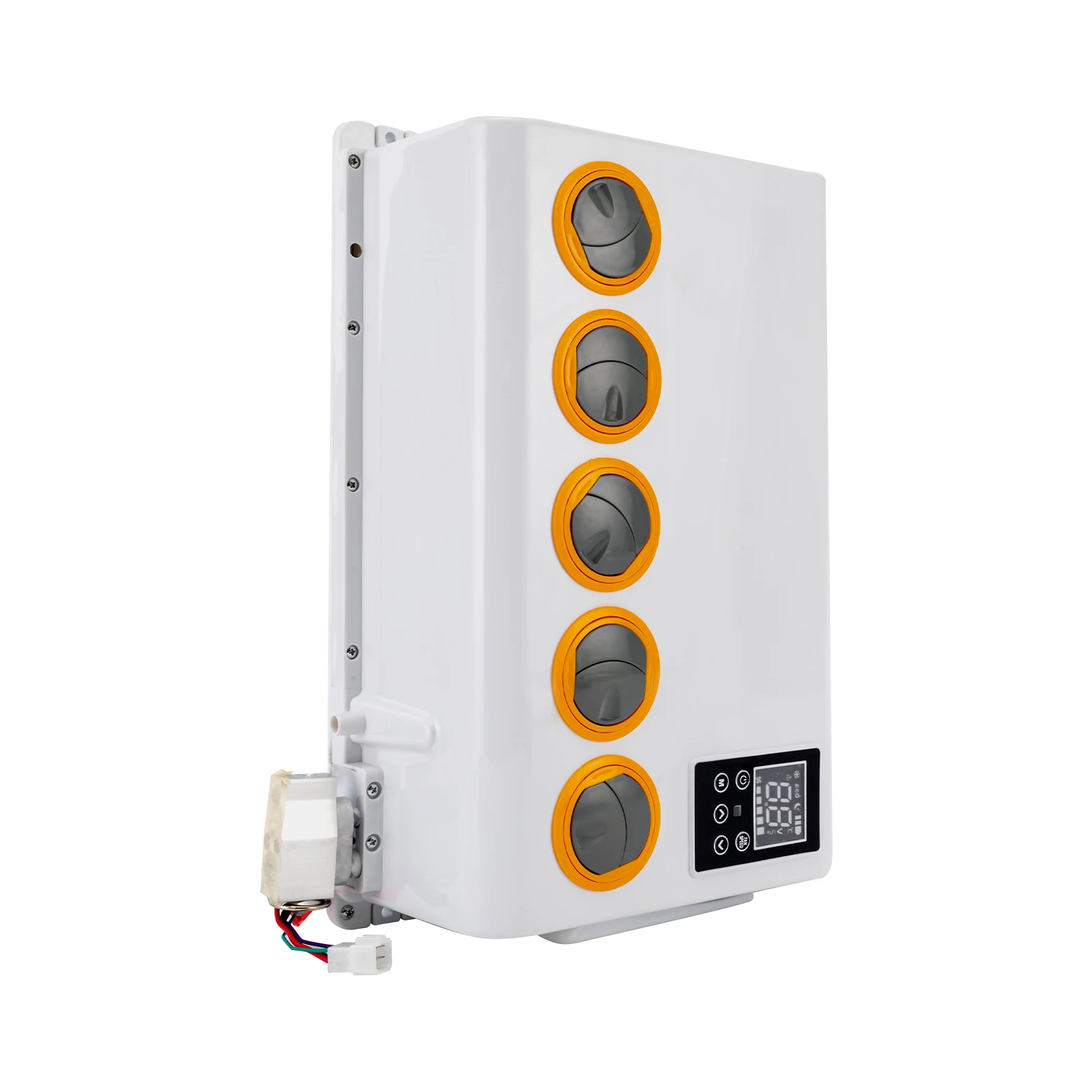 24V DC Parking Air Conditioner 3000W Cooling Capacity Truck AC Unit for Cab Under 6㎡ For RV Truck Tractors Van Motorhome Camper