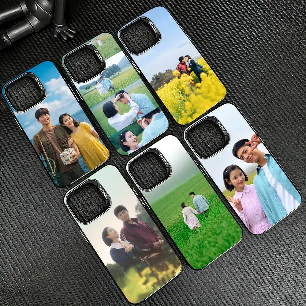 

when-n life gives you tangerines K-drama Phone Case For iPhone 17,16,15,14,13,12,11 Plus,Pro Max,XS,Colorful Silver Black Cover