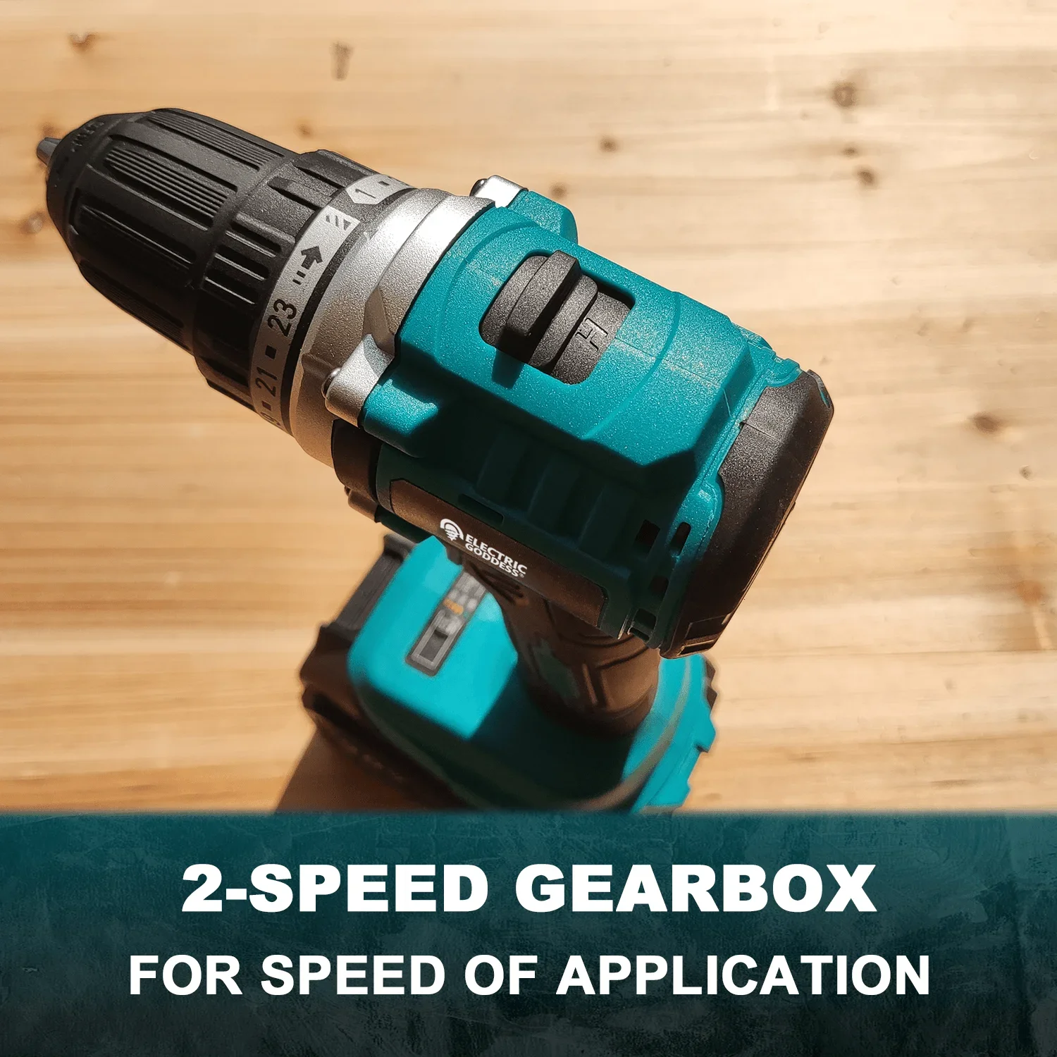 10mm/13mm Brushed Cordless Electric Impact Drill Electric Screwdriver Home DIY Power Tools For Makita 18V Battery