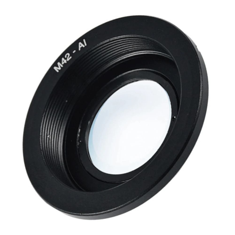 B68A M42 Lens Adapter Ring M42-AI Glass For M42 Lens To Nikon Mount With Infinity Focus Glass DSLR Camera