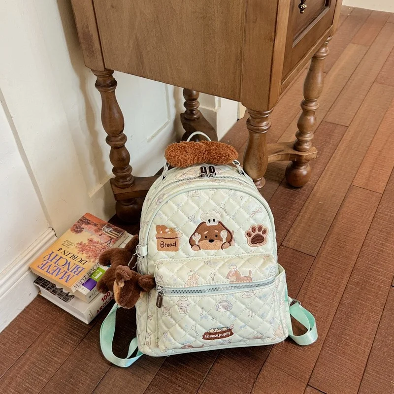 sweet-girl-print-backpack-large-capacity-commuter-women's-bag-2026-new-style-cute-knot-student-bookbag