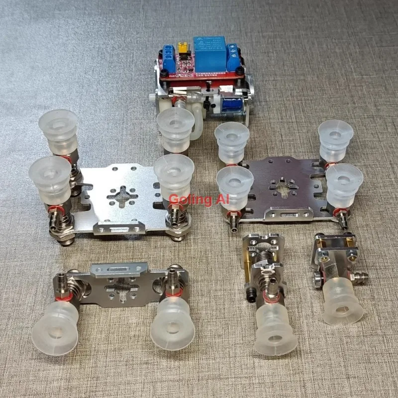Grote manipulator relaisbesturing zuignap robotarm vacuümpomp zuignap robotklauw grijper voor Arduino robot DIY kit