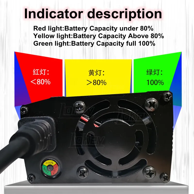 12a carregador para 48v 60v 72v 84v bateria de lítio 13s 54.6v 14s 58.8v 16s 58.4v 67.2v 20s 84v li ion 73v 87.6v lifepo4 bateria
