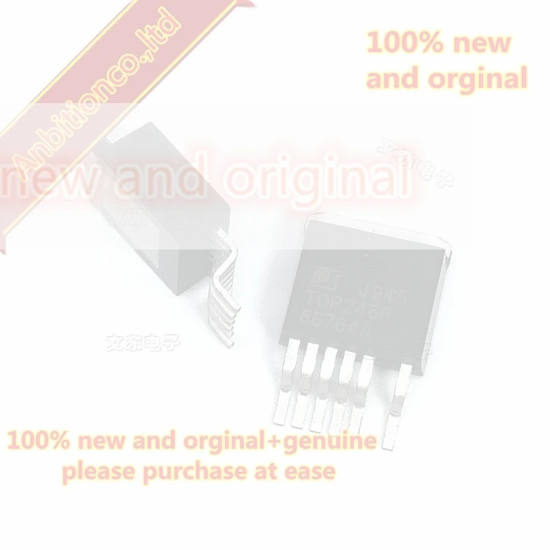 10pcs 100% new original TOP246R TO-263 Family Extended Power, Design Flexible,Integrated Off-line Switcher  connection