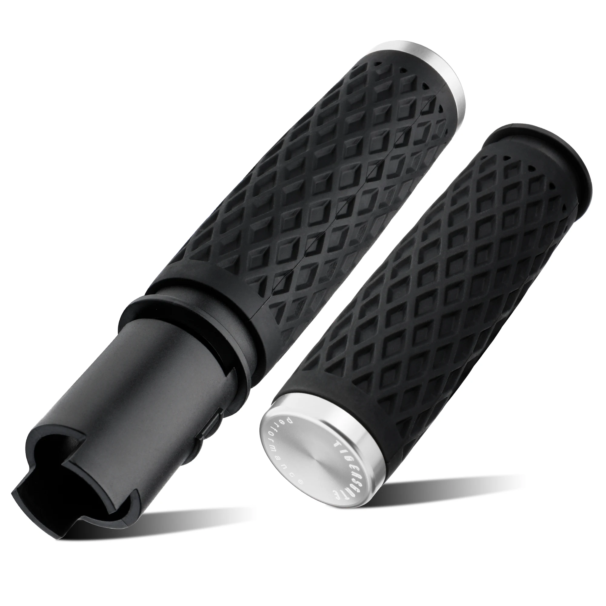 

1" Handlebar Grips with Rear End Cap for Harley 2025-Up Softail, 2024-Up Street Glide Road Glide,2023-Up Street Glide Road Glide