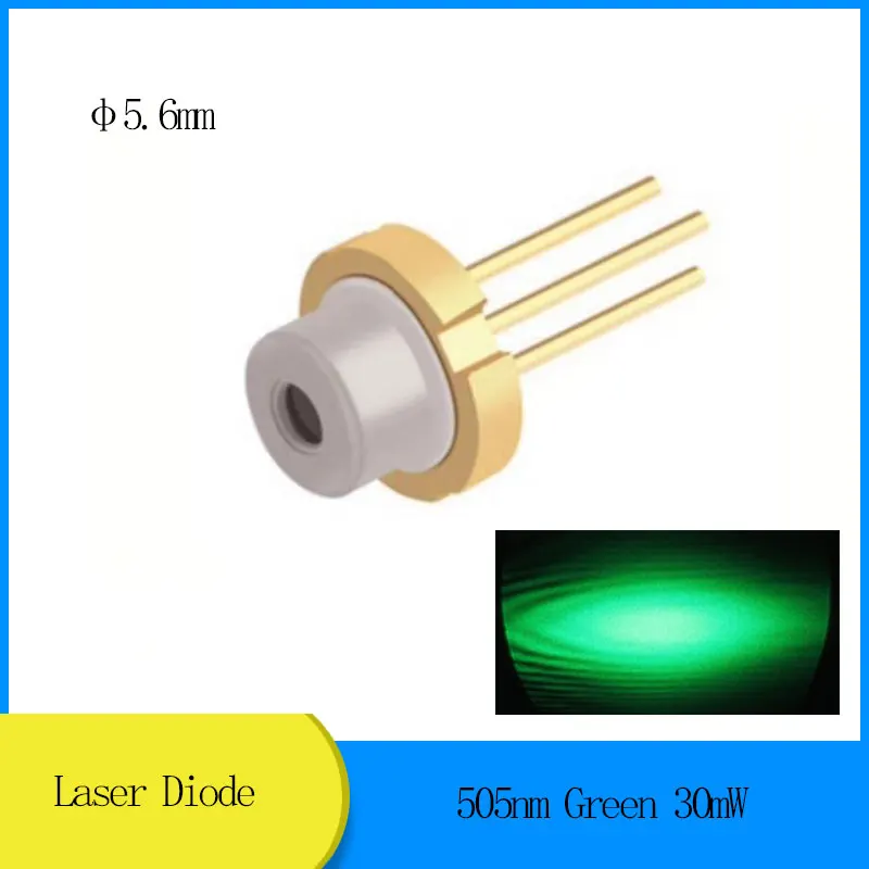 DIY Laser Diode 505nm Green 30mW D5.6mm Laser Module