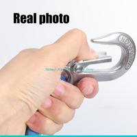 H7BF Hammock Suspension Cord Swing Attachment 150cm Suitable for Outdoor Tree Hanging and Playgrounds Set with Stainless Hook