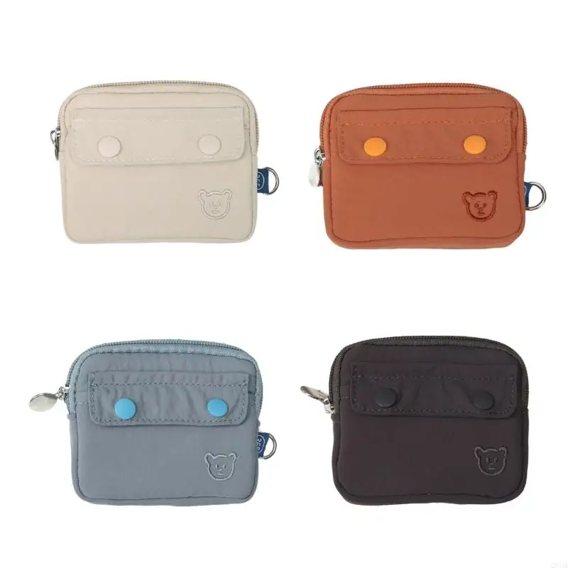 

Secure Enclosed Coin With Multi Layer Card Slots Wear Resistant Polyester Compact Wallet For Business And 20CA