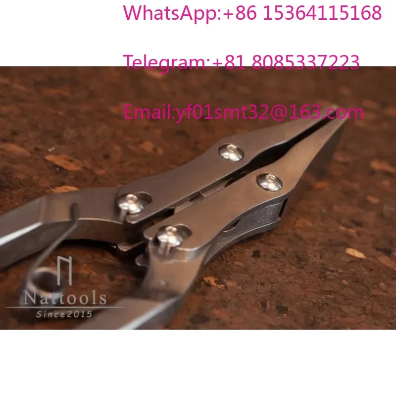 Nattools flat nose pliers parallel  forever  leather tools