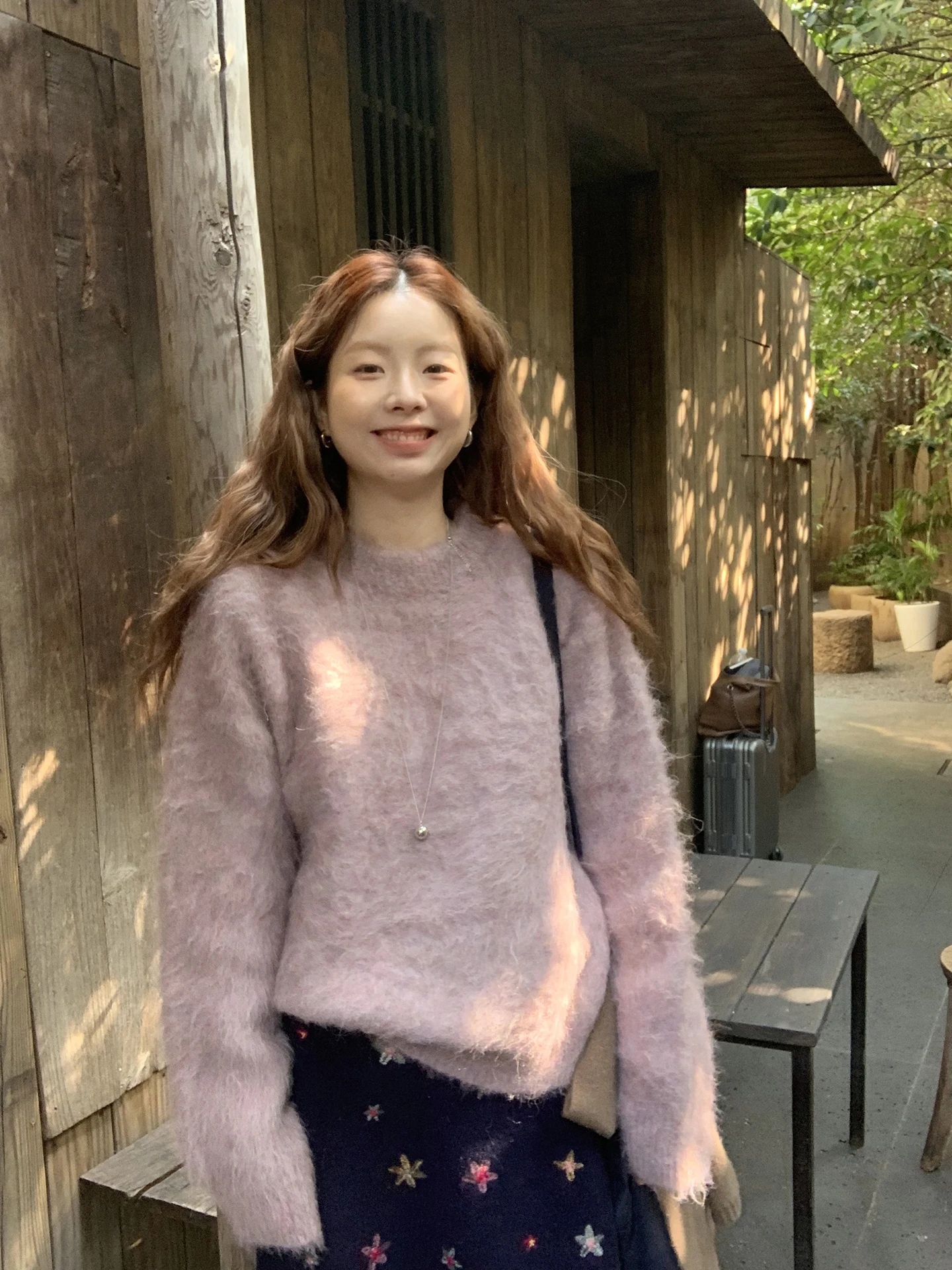 

Winter Women's Long Sve Knitwear Purple Lazy Sle Comfortable Fit Straight Tube ape Casual Commute Faion G Red Pers...