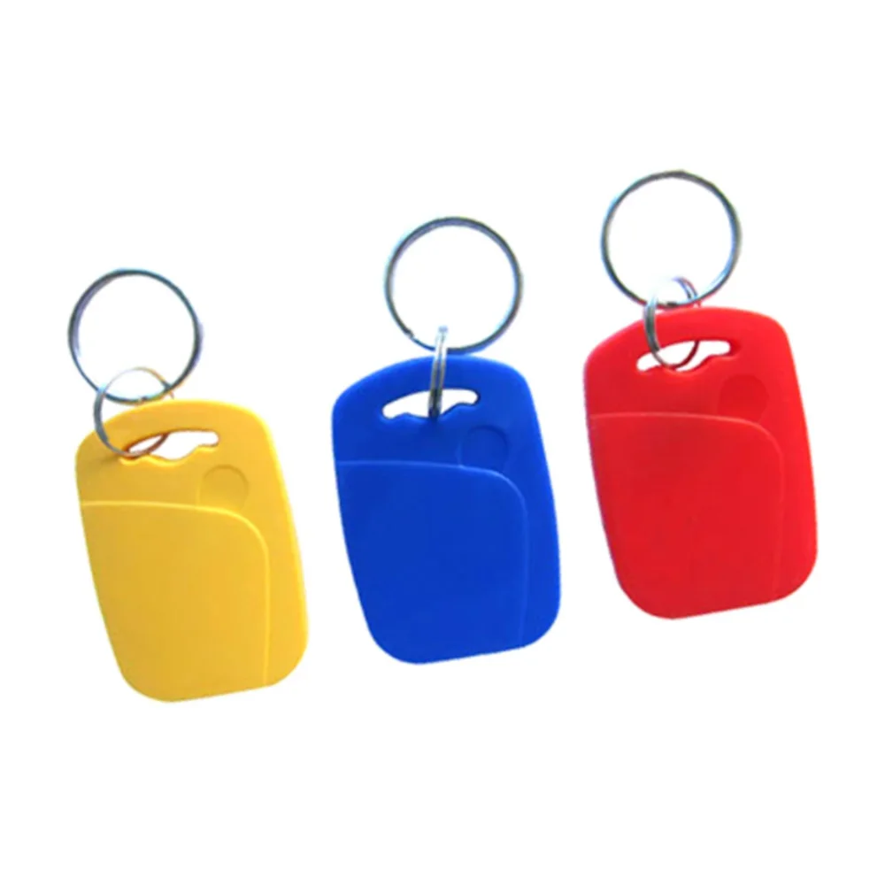 5/10PCS IC+ID CUID Rewritable Composite Key Tag Keyfob Dual Chip Frequency RFID 125Khz Variable Writable Copy EM4305+13.56Mhz