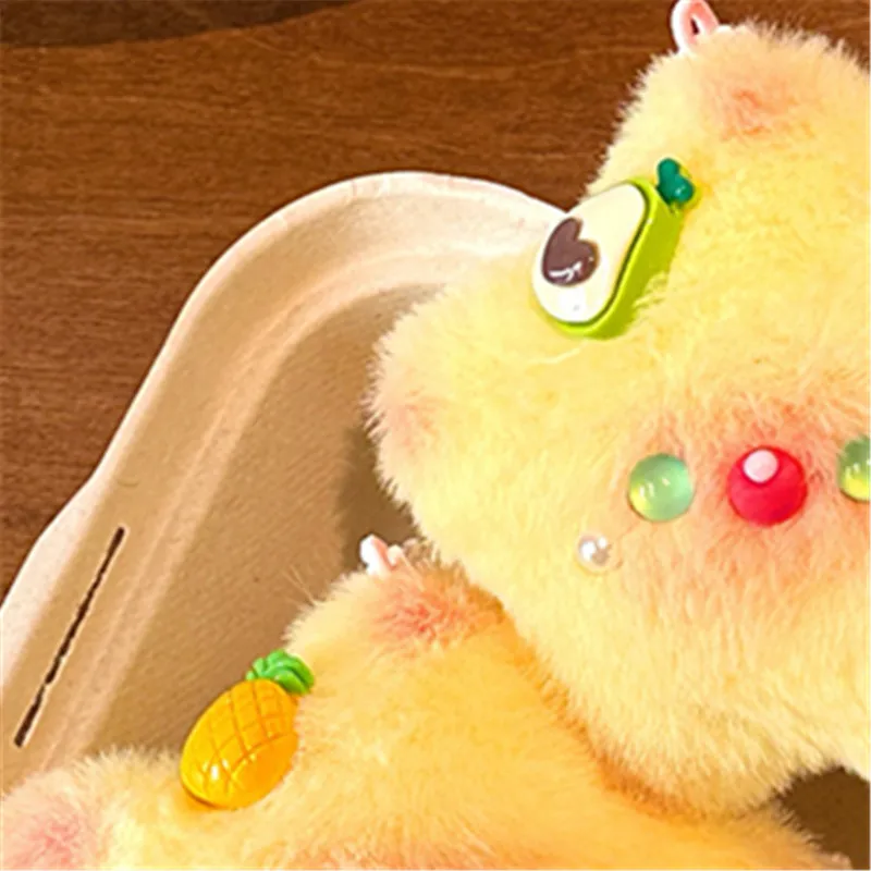 Endearing Soft Stuffed Star Blush Plush Toy Keychain Cartoon Doll Bag Pendant Ornament Gift
