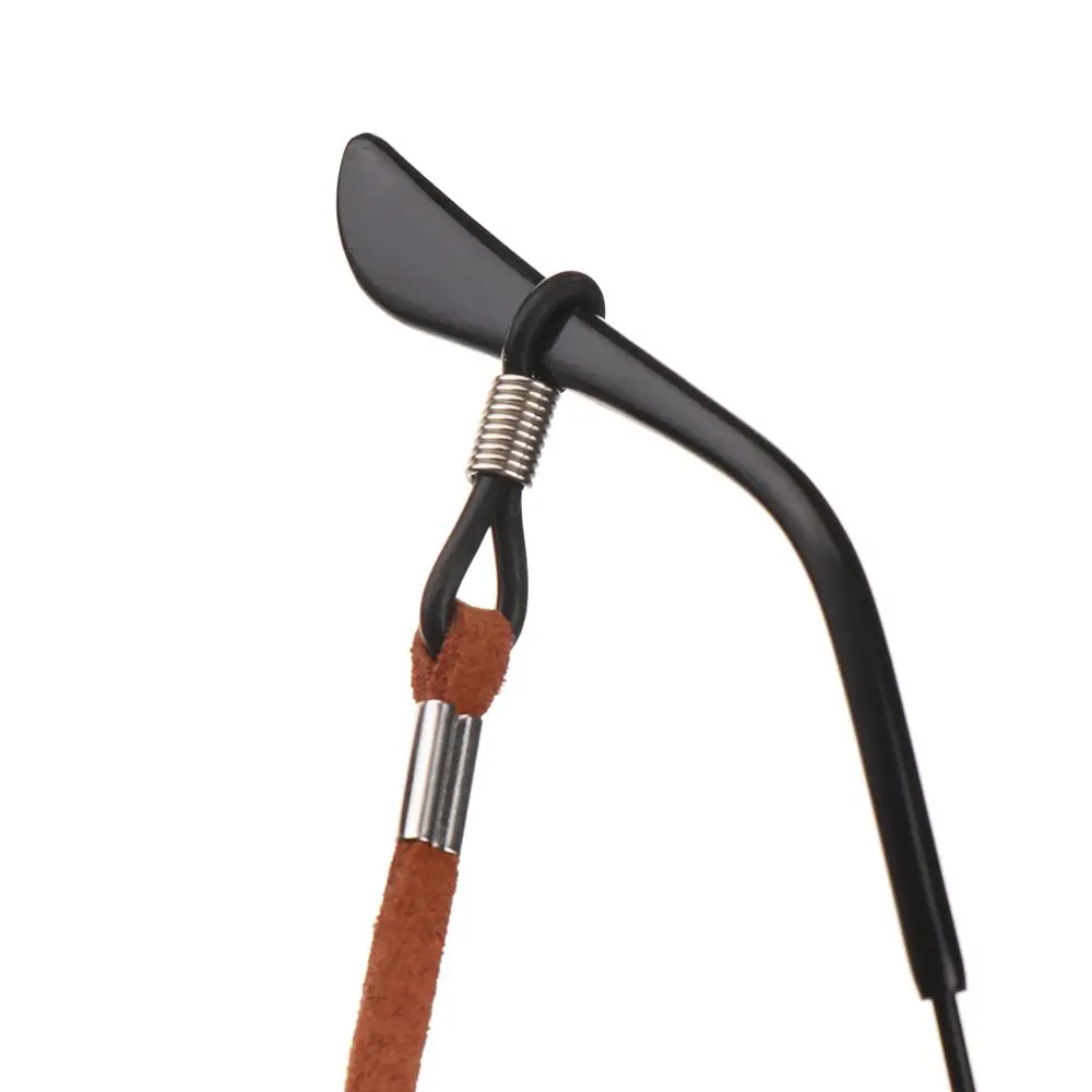 Practical High Elasticity Leather Reading Glasses Chain Sunglass Strap Glasses  Cord Holder