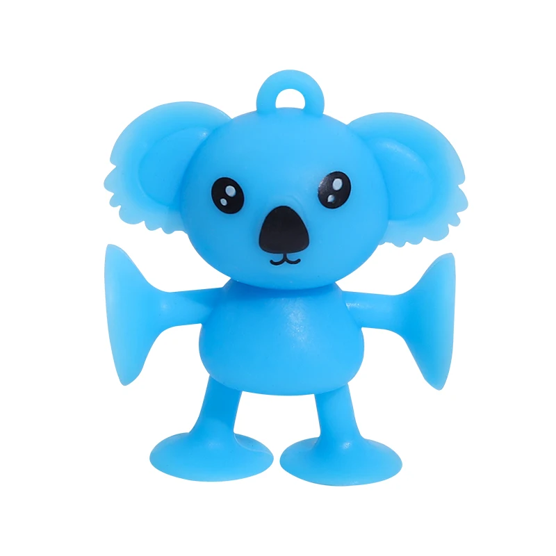 Animals Suction Cup Toy, Multicolored Textured Sucker, Interactive Toys For Kindergarten, Gift For 3+Years Children