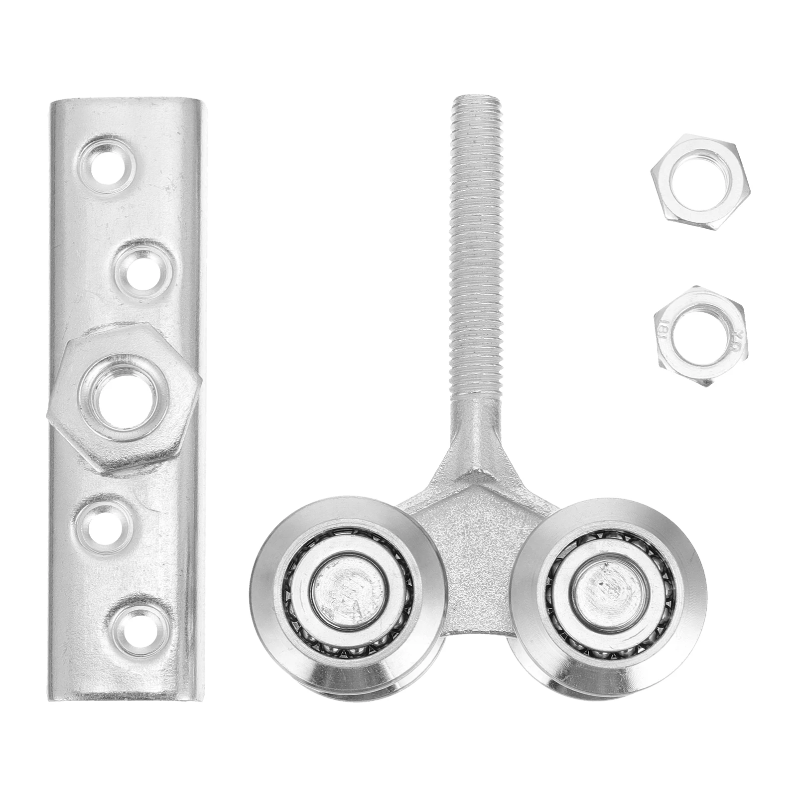 

1pc Sturdy Industrial Door Crane Wheel Heavy Duty Steel Wide Diameter Track Roller Strong Load Bearing Smooth Quiet Operation
