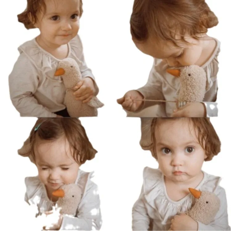 ตุ๊กตาไก่สไตล์นอร์ดิก ของเล่นตุ๊กตาไก่ตัวเล็ก น่ารัก ปลอบใจ นอนกอดได้ ของเล่นเสริมสร้างความสัมพันธ์ ของขวัญปีนักษัตรไก่ สำหรับเด็ก