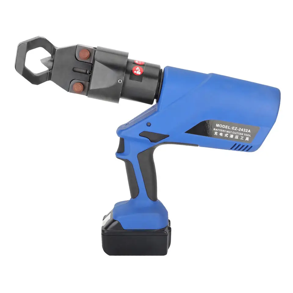

EZ-2432A Stainless Steel Hydraulic Nut Cutting Tool Battery-Powered Nut Cutter