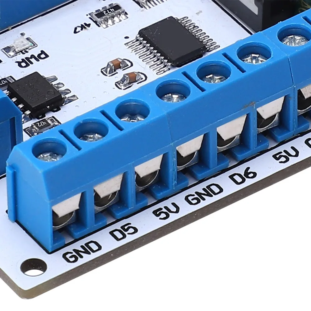 DC6-24V RS485 وحدة الاستشعار DS18B20 8-قناة 8-13MA R4DCB08 مجلس وحدة استشعار درجة الحرارة الرقمية