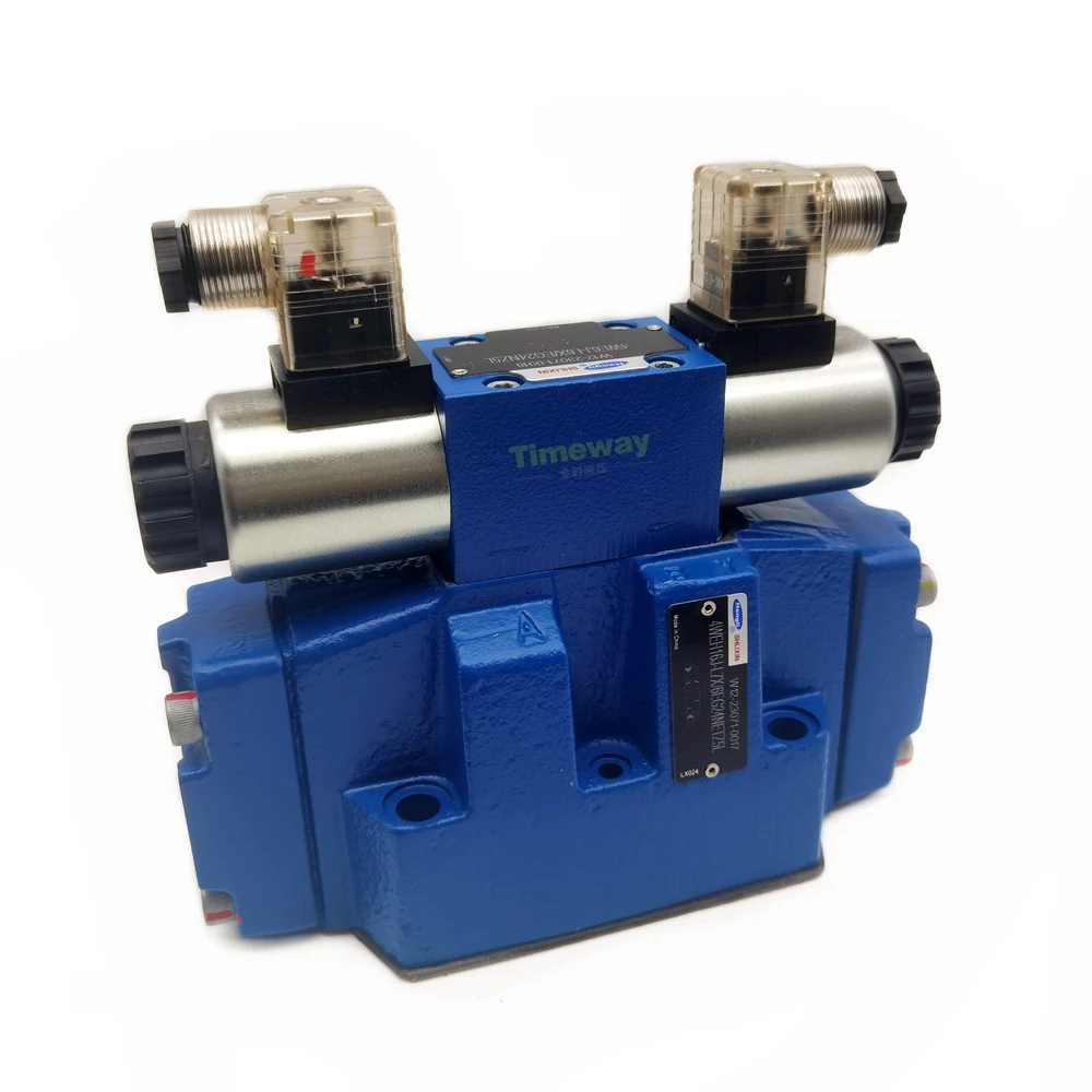 Hengli SHLIXIN 4WEH16J Hydraulic Directional Valve 4WEH16J-L7X/6EG24NETZ5L Solenoid Control Valve Internally Pilot Operated