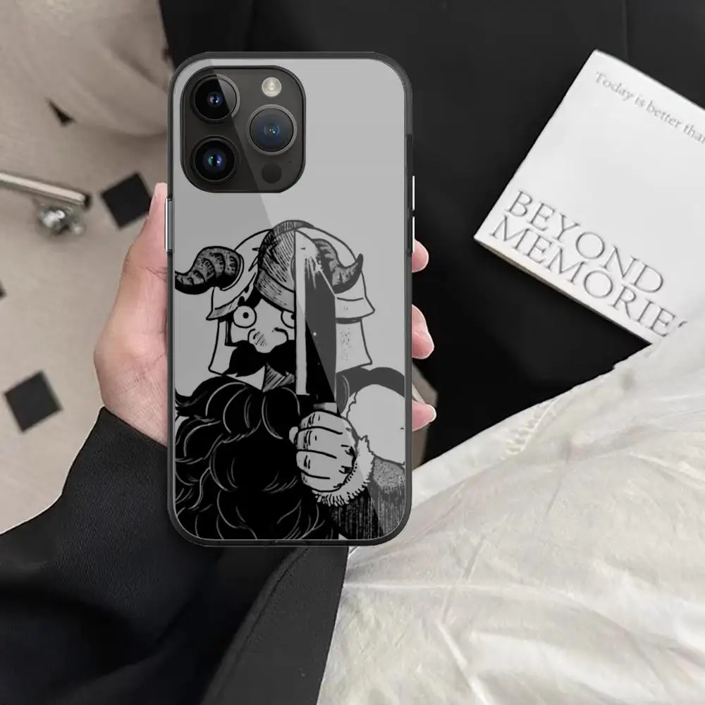 D_delicious in D_dungeon Phone Case For iPhone 15 Pro Max14 13 12 Mini 11 XR XS 8 7 Plus Black Art Glass Cases