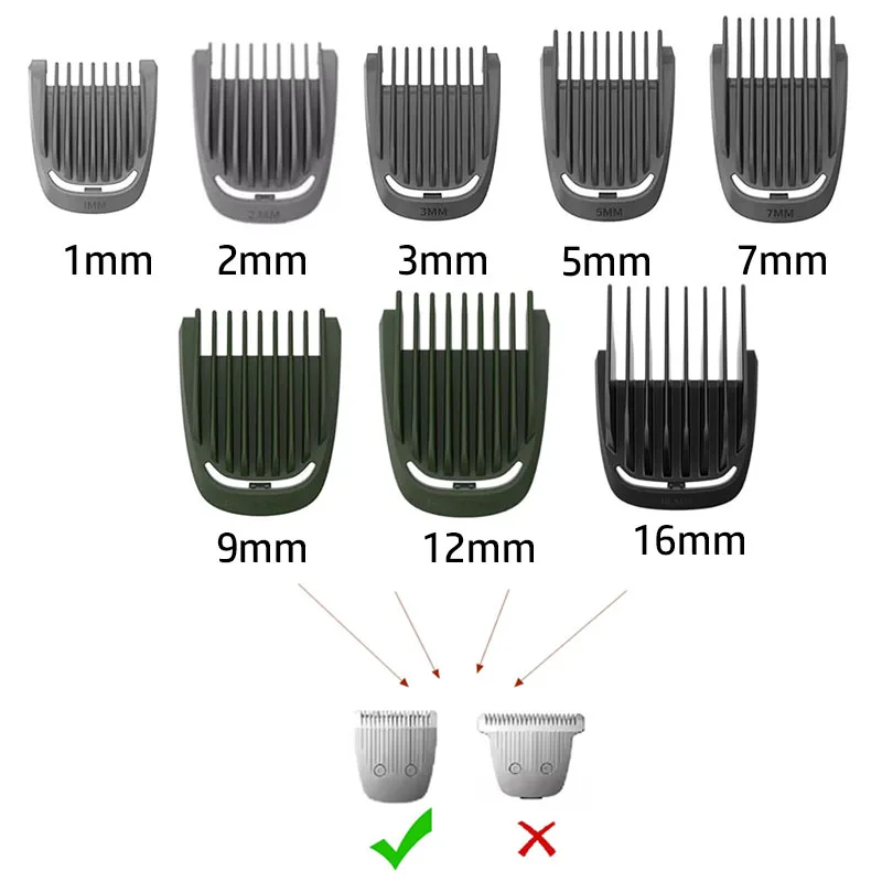 Replacement Part Blade Head Guide Guard Comb Blade Fit For Philips Trimmer Series 5000 & 3000 & 7000 & 9000 Accessories