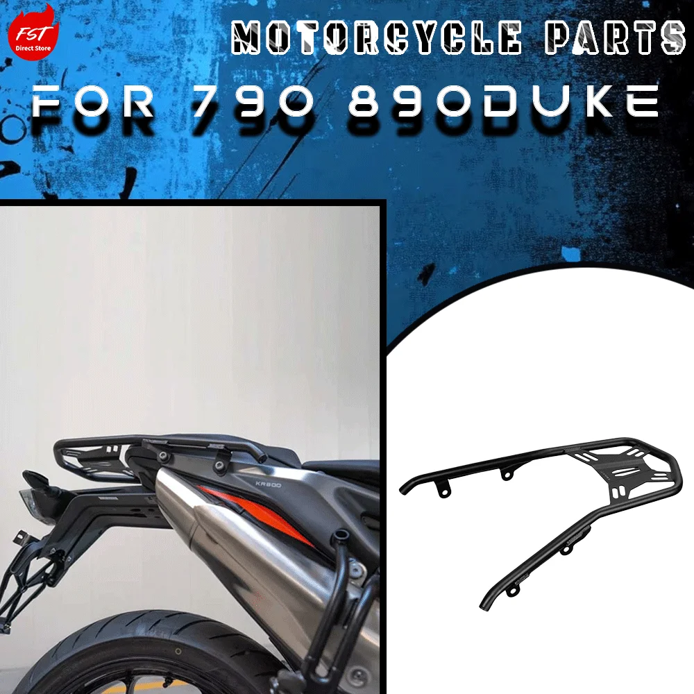 

For 304 Stainless Steel Rear Luggage Rack Modified Parts Fit 790 Duke 890 Duke Motorcycle Rear Tail Bracket Accessories