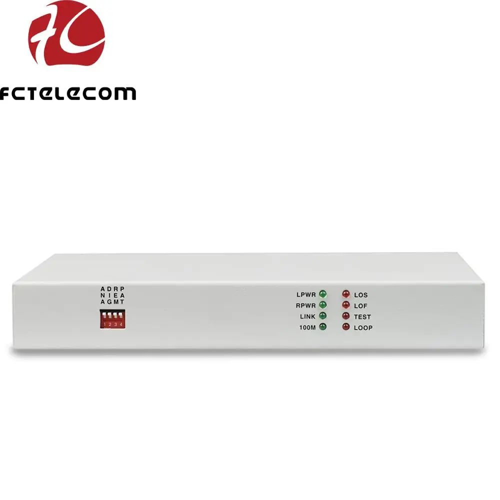 Conversor E1 FE emoldurado E1 para conversor de protocolo Ethernet FE