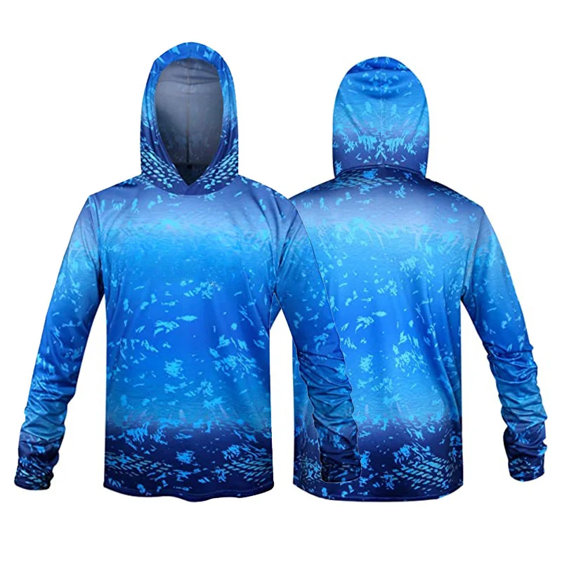 Imagem -04 - Hoodie Manga Comprida para Homens Camisas de Pesca Camisola Seca Rápida Vestidos de Verão Jersey Respirável Roupas de Pesca uv Novo 2023