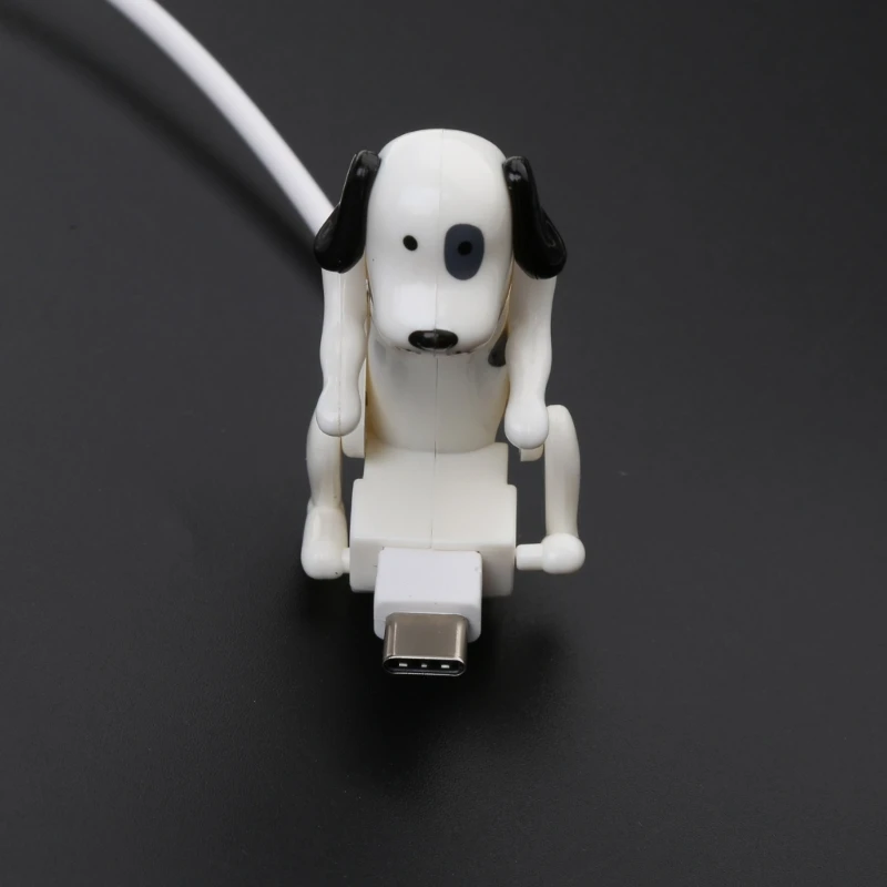 1M type-c USB Phone Cable Mini Humping Spot Dog Toy Smartphone Cable Data Charging