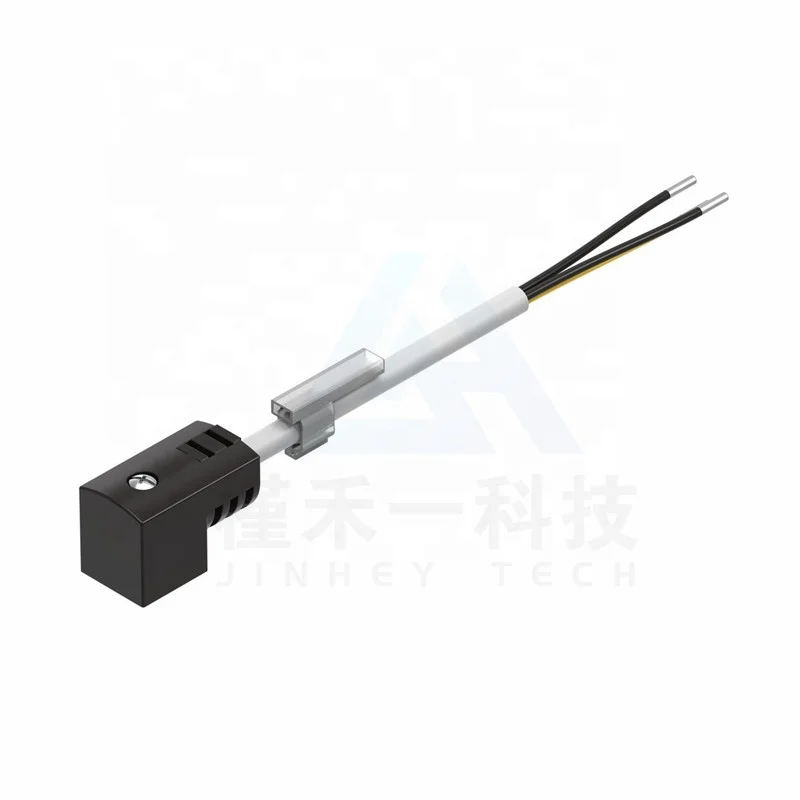 

100% New Connecting cables for valves KMEB-1-24-2.5-LED Plug socket with cable