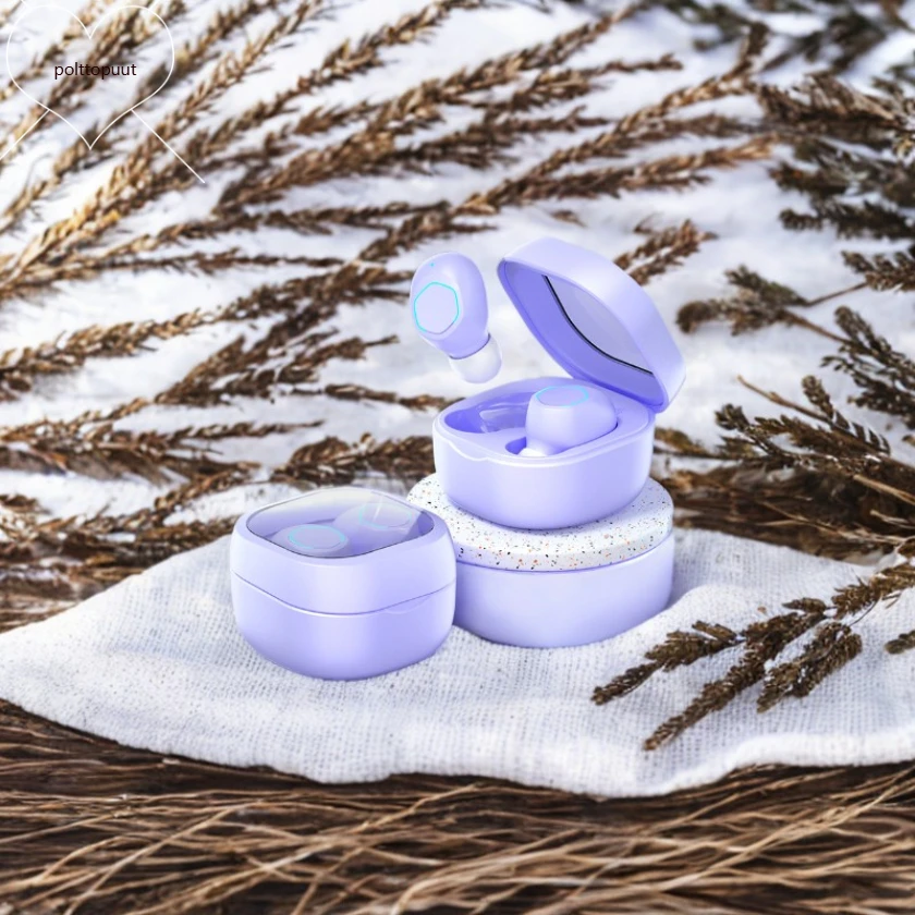 Polttopuut mini feijão no ouvido m21 alimentação dupla redução de ruído ativo 0.038s atraso bluetooth 5.4 esportes à prova dwaterproof água música fones de ouvido