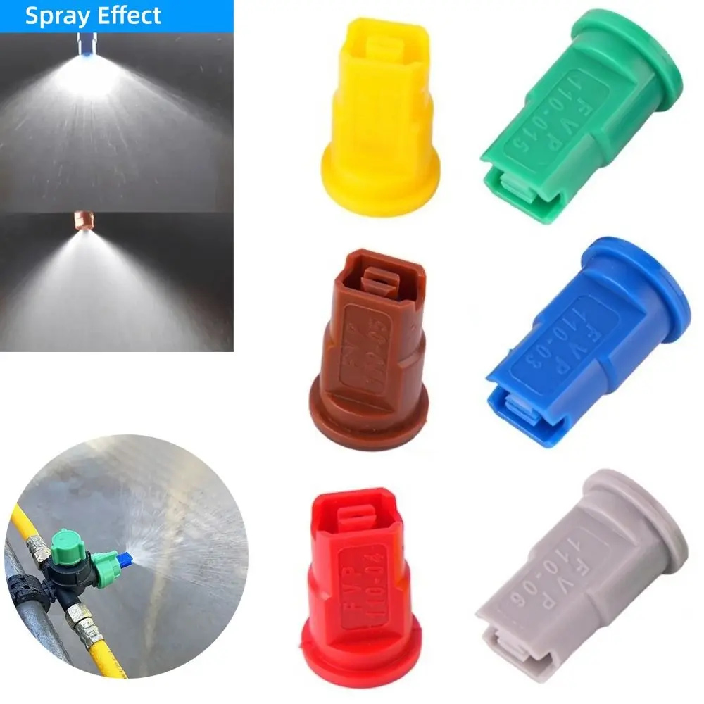 High Pressure Agricultural Spray Nozzles Windproof Atomizing Design Anti-Drift Spray Nozzles FVP Type 110 Degree Angle