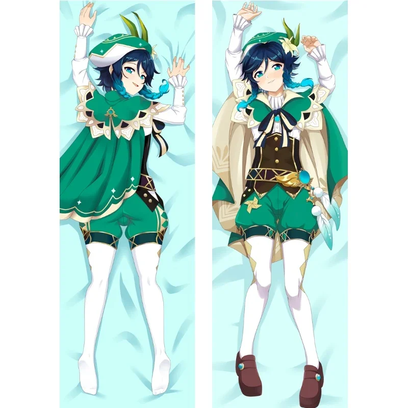 

Аниме игра Genshin Impact Barbatos персонаж Dakimakura аниме наволочка для тела обнимающая длинная наволочка для девочек сексуальная наволочка