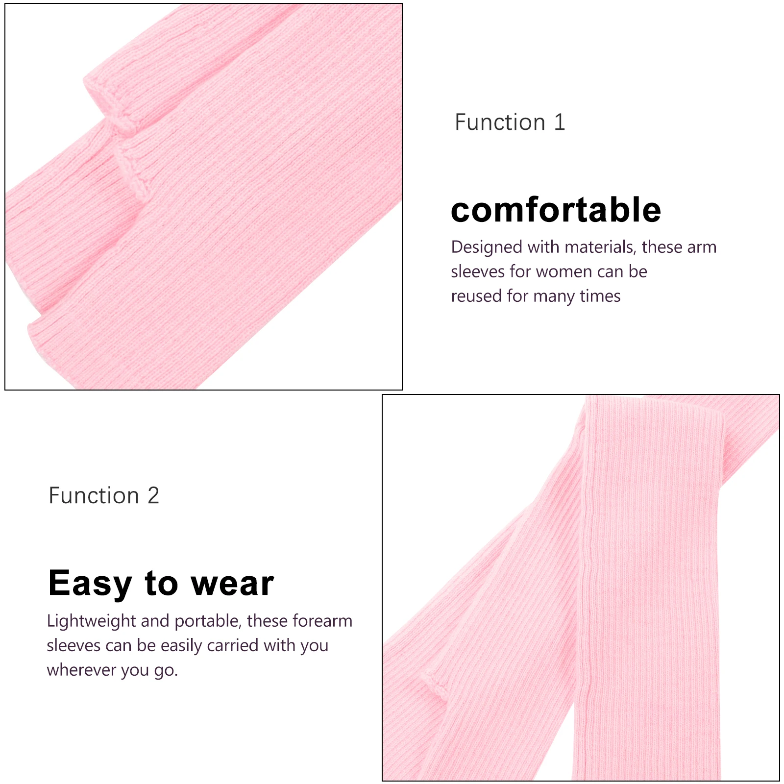 

Cashmere Arm Sleeves for Women Warm Lightweight Sport Outdoor Volleyball Basketball Football Forearm Sleeve Woolen Arm