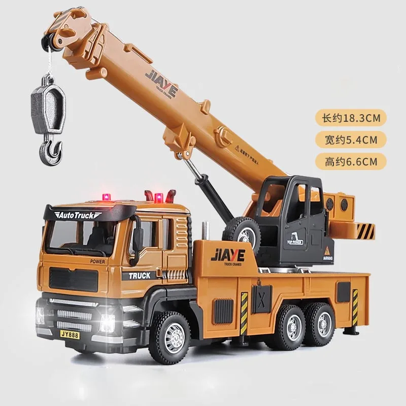 Simulation Large Alloy Dump Truck Muck Truck Transporter Dump Truck Engineering Car Model Children\'s Toys Car Boy Gifts