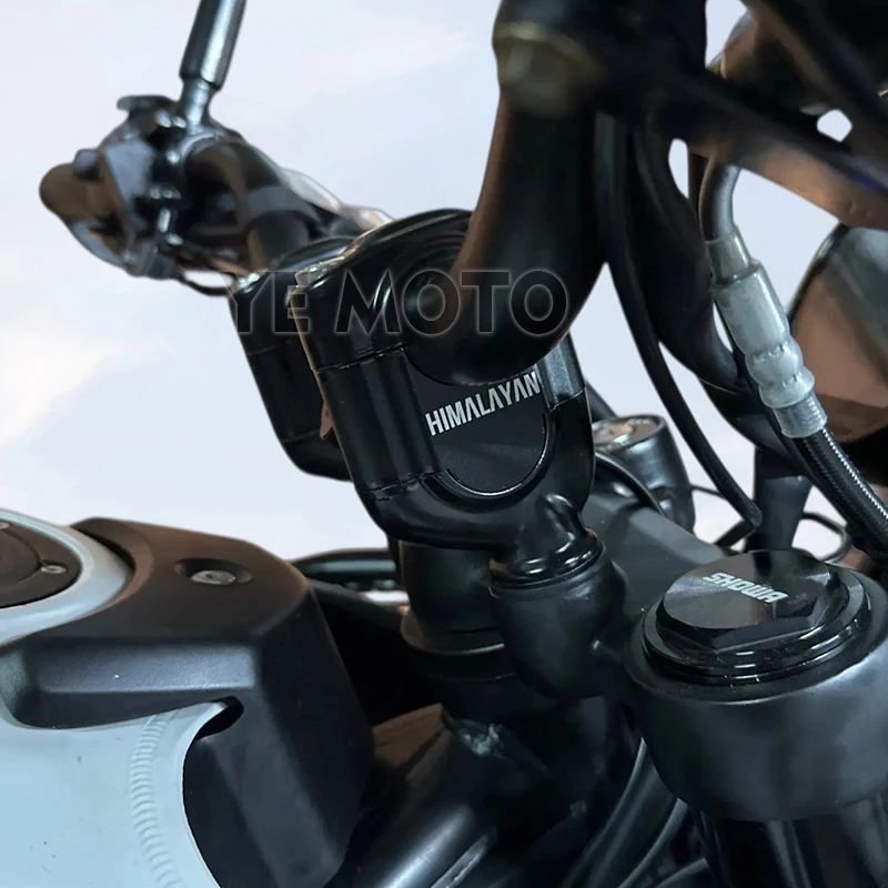 For Himalayan 450 Himalayan450 2024 2025 HIMALAYAN 450 Motorcycle Handlebar Riser Mount Handle Bar Clamp Rise Extend Adapte