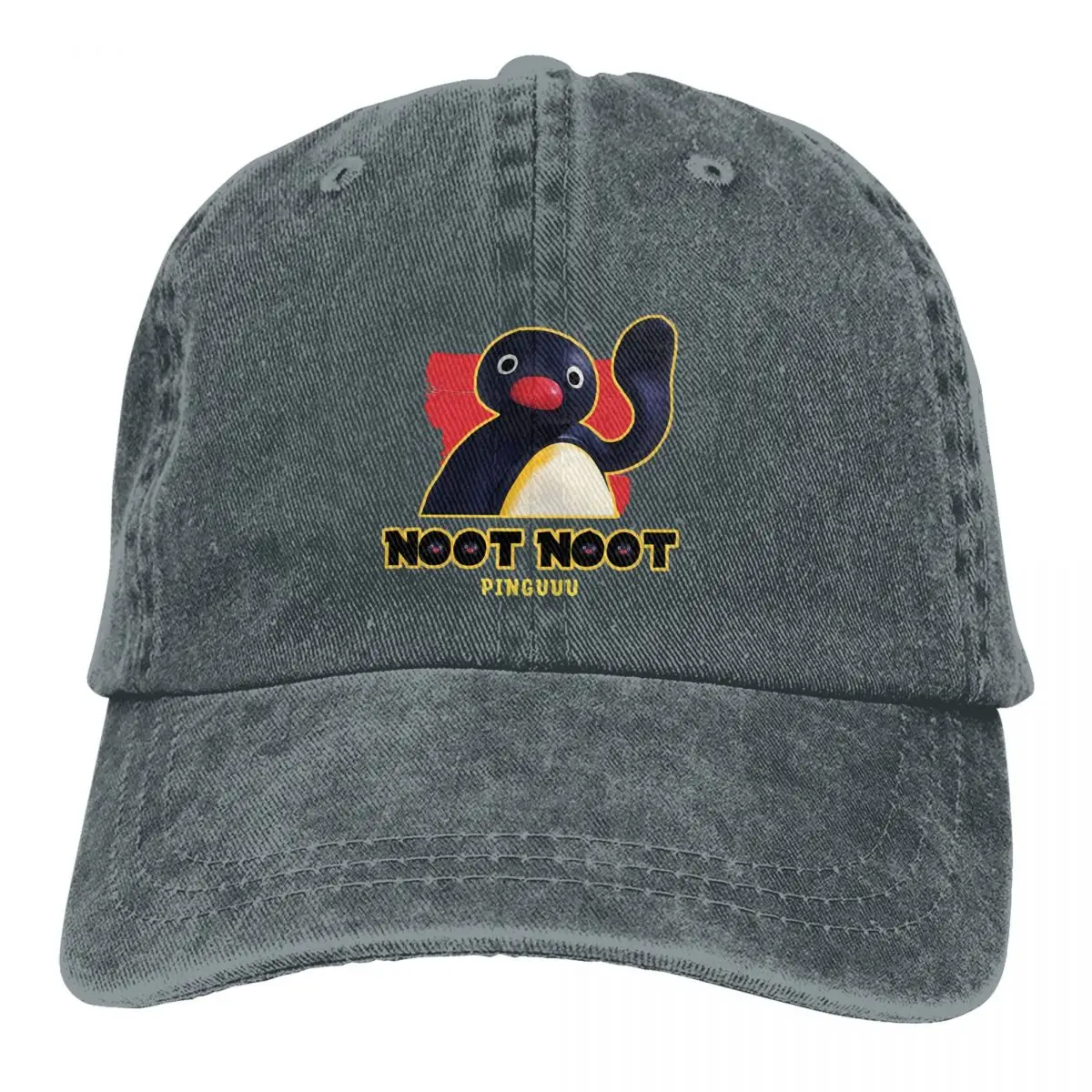 

Pinguuu Baseball Caps Peaked Cap Pingu Noot Noot Sun Shade Hats for Men Women