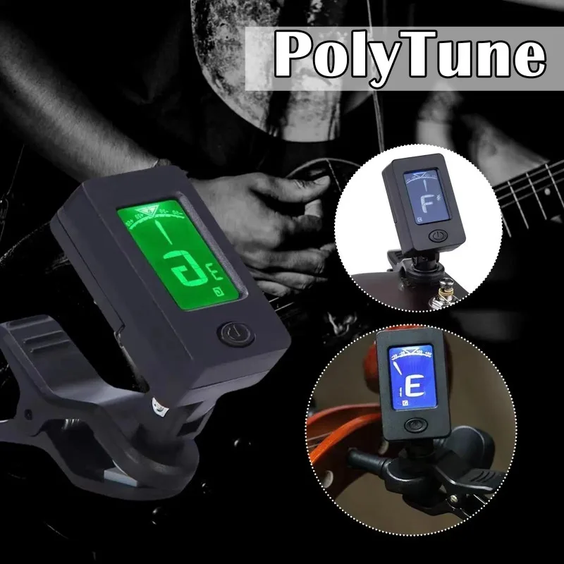 Miwayer Professional 360° Clip-On Guitar Tuner, LCD Screen Digital Tuner for Acoustic Electric Guitar Ukulele Bass 2026 New image 5