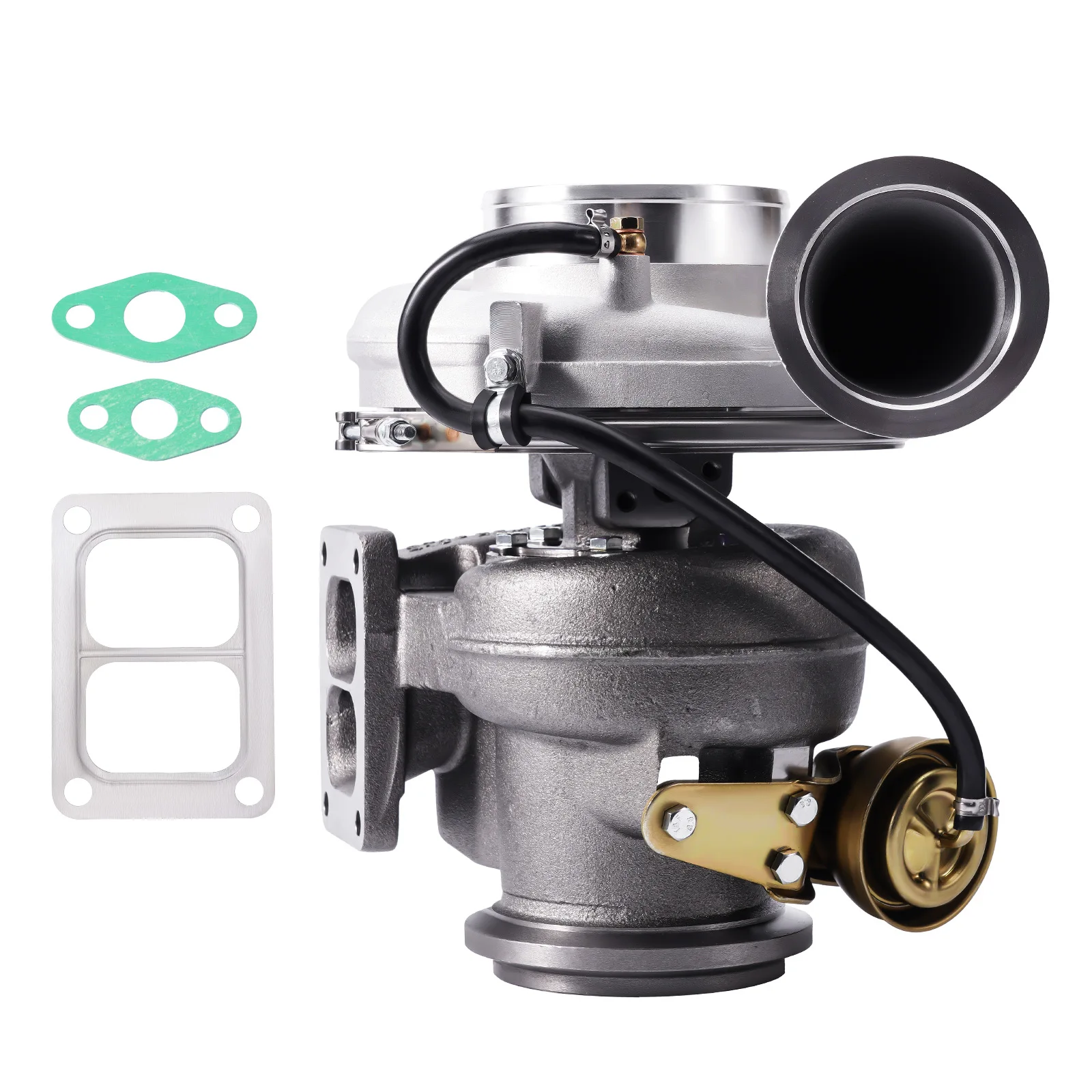 

Новый турбокомпрессор MaXpeedingrods K31 для дизельных двигателей Detroit Truck Series 60 и CAT C12 12.7L, K31 Turbo 23528065 40-30354 BW