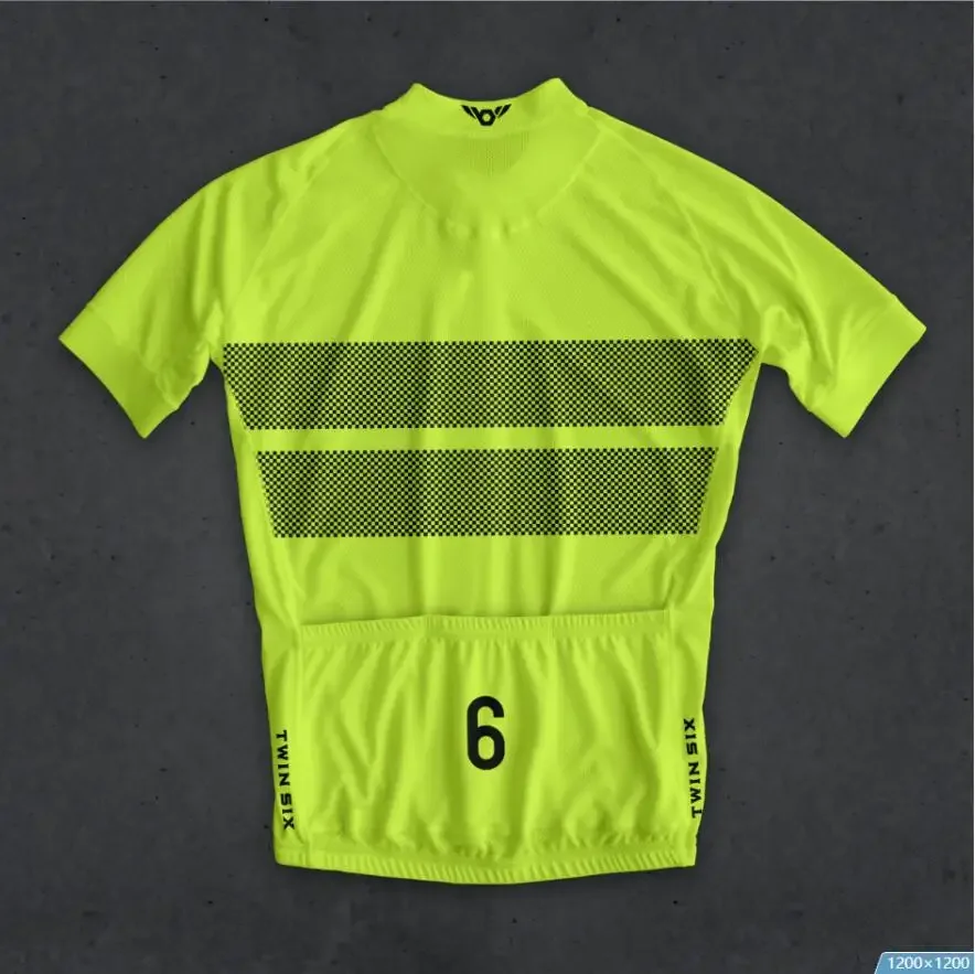 Twin Six 6 Cycling Jersey Finish Line Style Summer Short Sleeve Breathable Road Bike Apparel Replica 2023