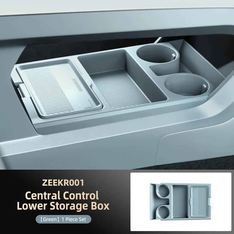 

Горячая распродажа: Органайзер-бокс для центральной консоли Zeekr 001, аксессуары для модификации интерьера автомобиля