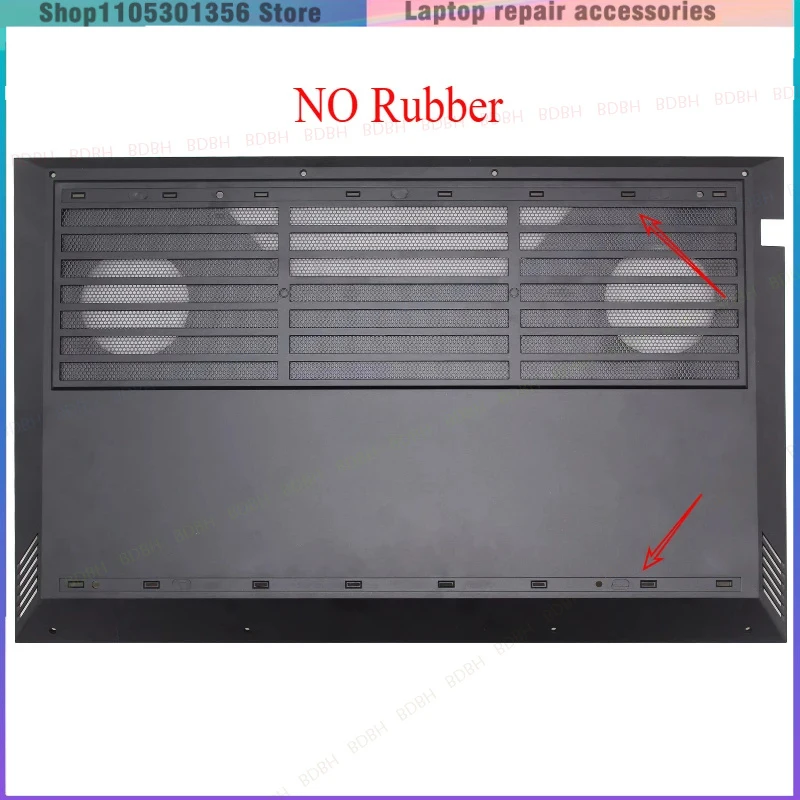 New Bottom Cover Case For OMEN 8 PLUS 17-C 17-CK TPN-Q226 Laptop LCD Front Bezel Bottom Black G3LBATP00 G3LBATP20 G3LBATP30