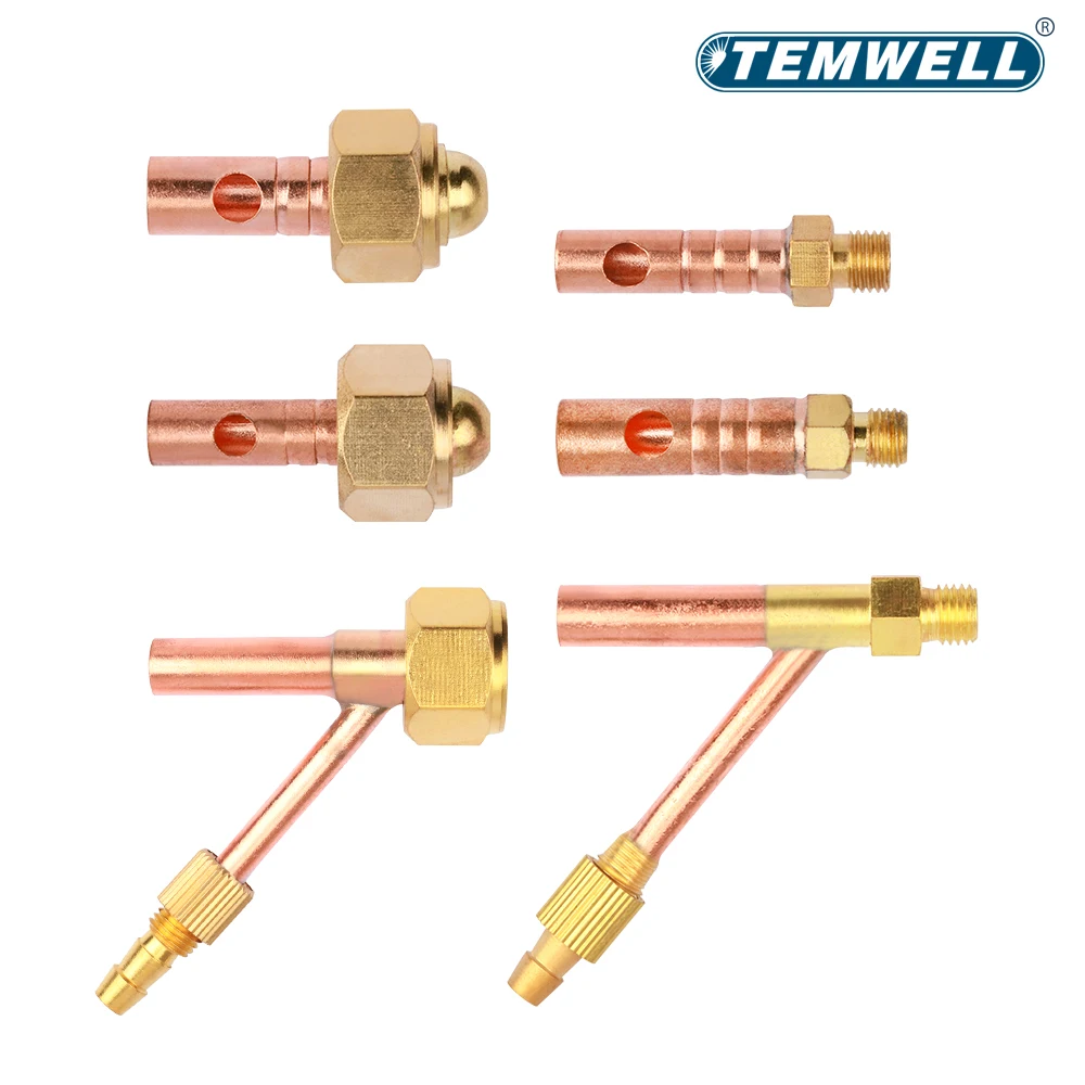 

TEMWELL Argon Arc welding Gun Accessories Upper joint split joint Water-Cooled Conversion qq150 QQ300 welding machine complete